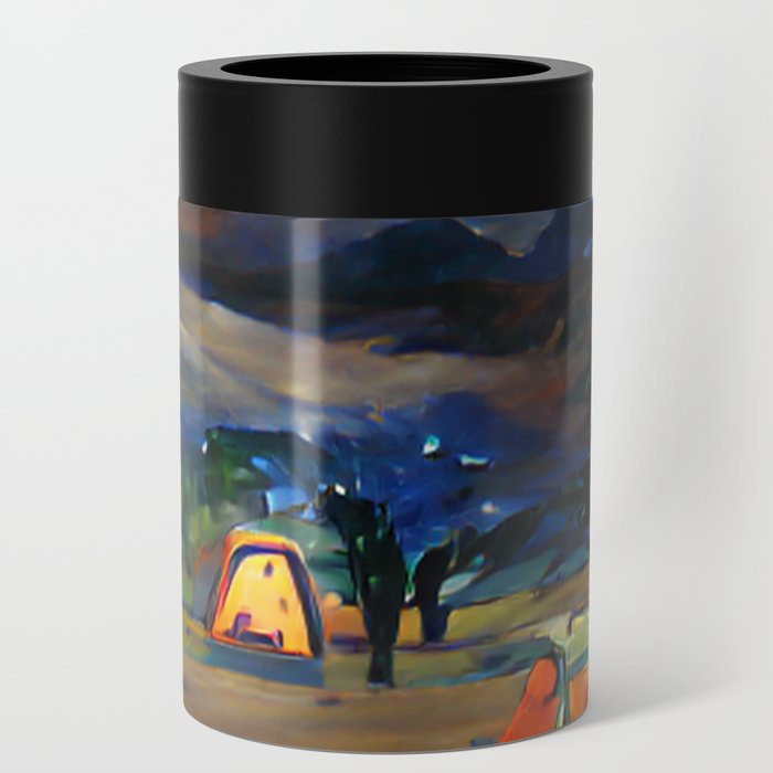 Campsite Night Can Cooler