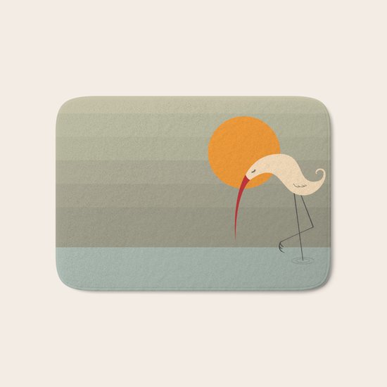 Bird Vertical Bath Mat