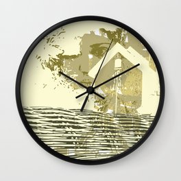 shine Wall Clock | Photo, Mutedcolors, Sun, Weave, Portraiture, Bold, Testament, Gaze, Church, Textured 