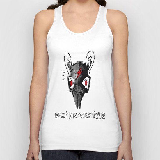 Rabitt Skull Unisex Tank Top