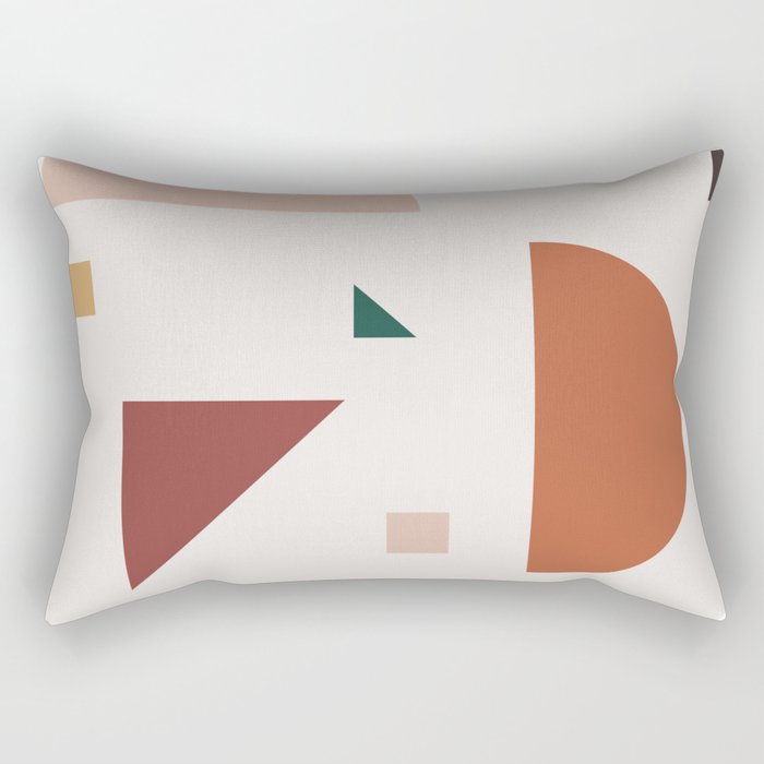 Abstract Geometric 30 Rectangular Pillow
