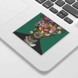 Frida Floral Sticker