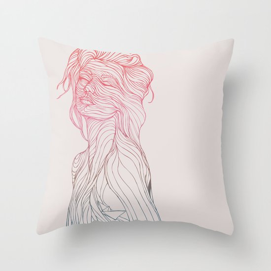 Someplace Beautiful Throw Pillow