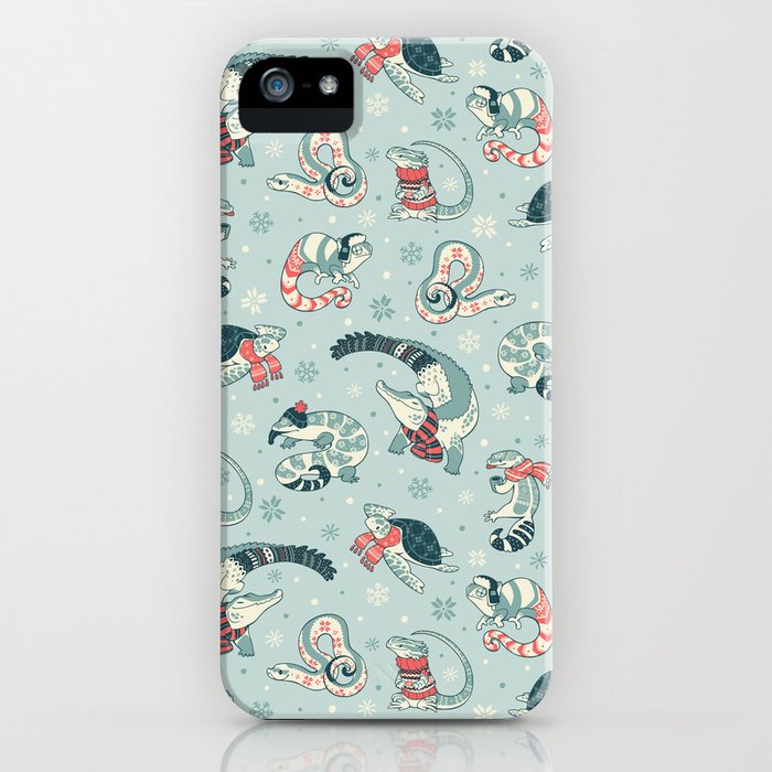 winter herps iphone case