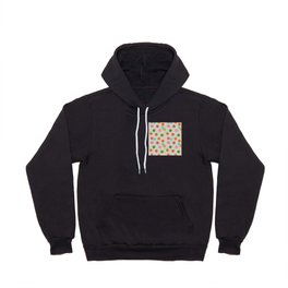 Smiley Face Stamp Print Hoody | Happy, Stamp, Rainbow, Digital, Polkadot, Colorful, Curated, Print, Retro, Smile 