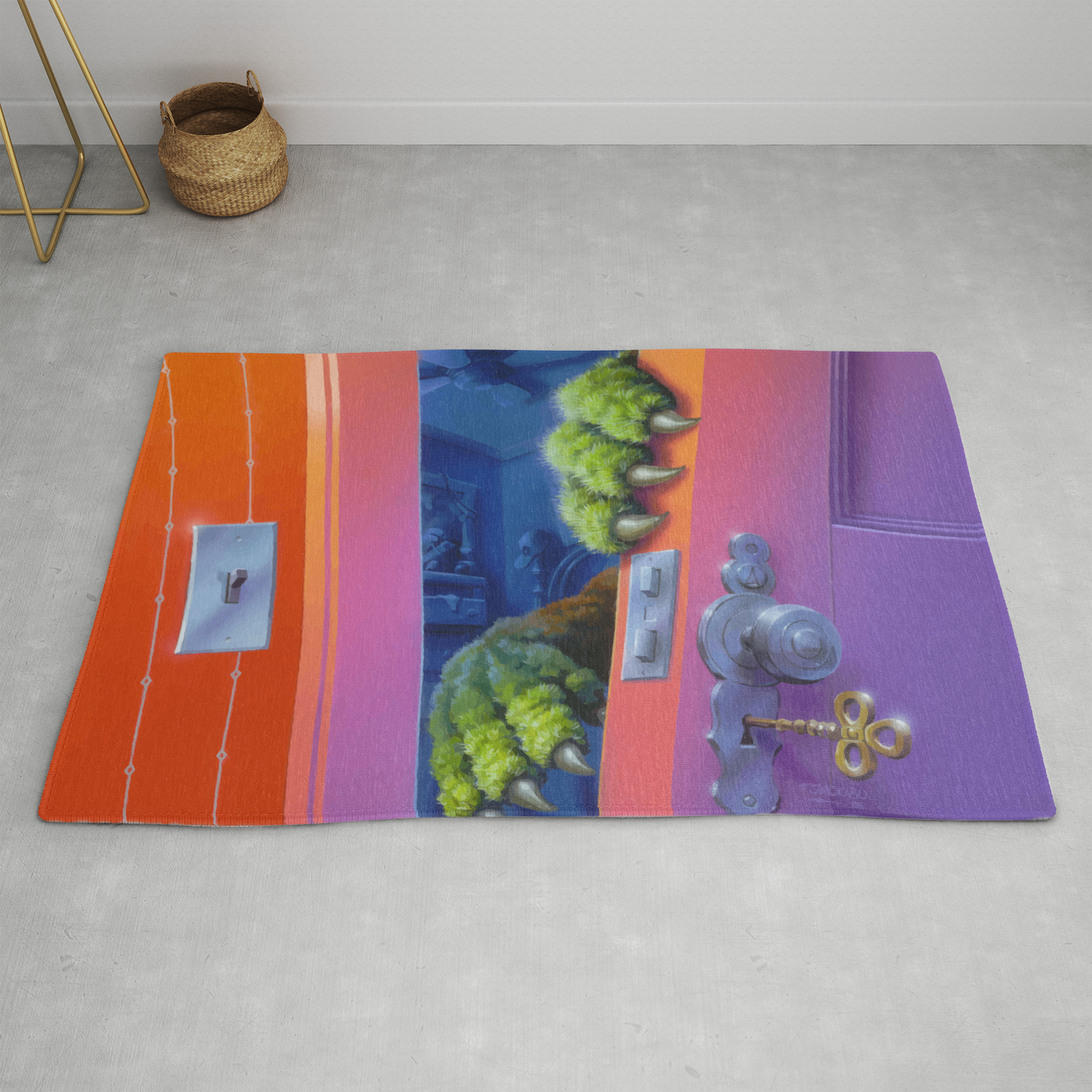 How To Kill A Monster Rug By Thelordofpatternz Society6