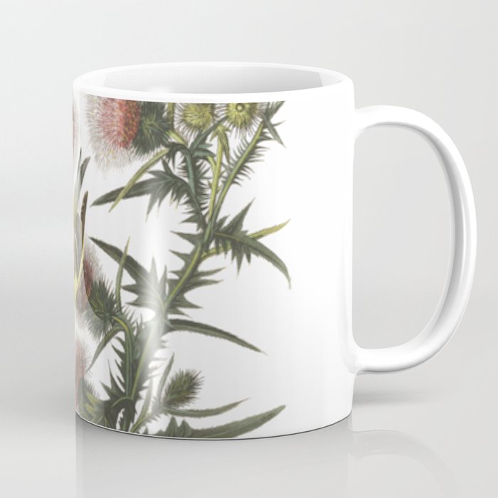 Goldfinch And Thistle Coffee Mug