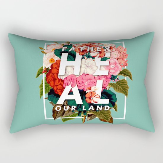 HEAL OUR LAND Rectangular Pillow