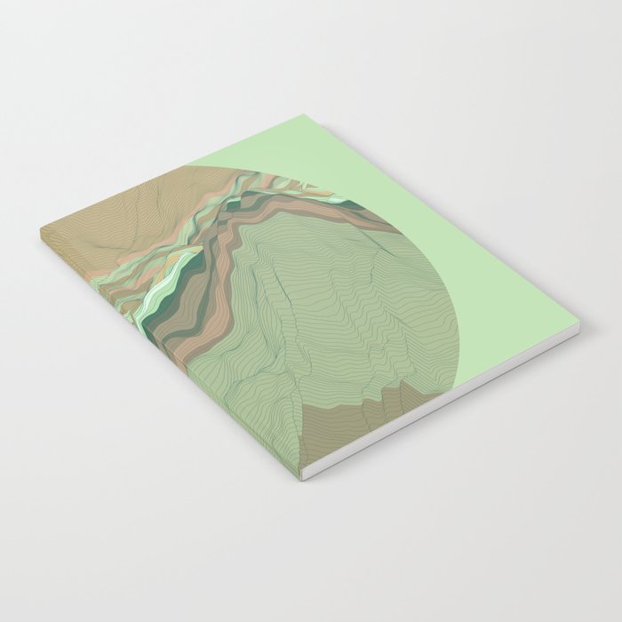 TOPOGRAPHY 001 Notebook