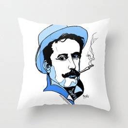 Giacomo Puccini Italian Composer Throw Pillow