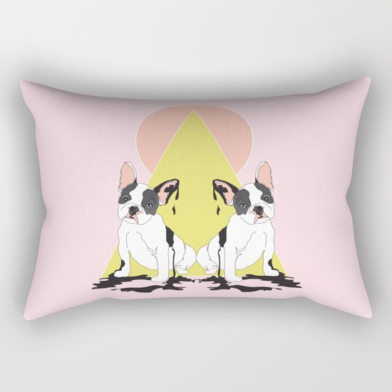Pugs Rectangular Pillow