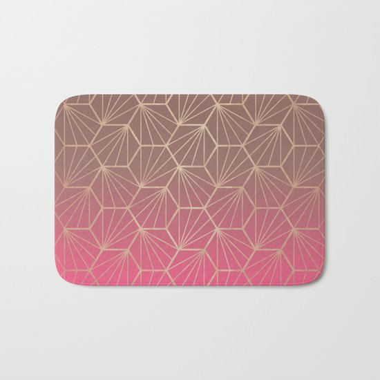 Natural Geometry II Bath Mat