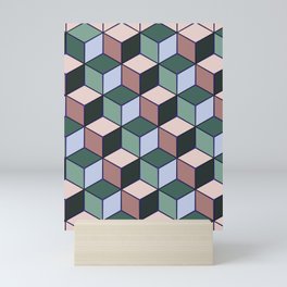 Geometry boxes Mini Art Print