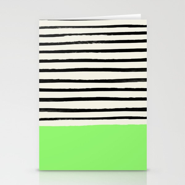 Key Lime x Stripes Stationery Cards