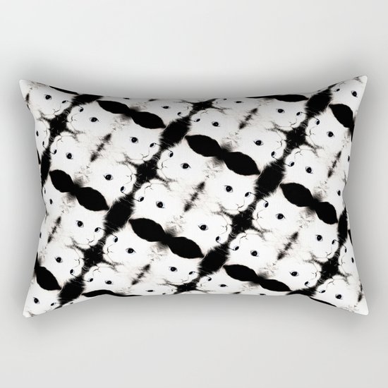 Blue Eyed Boy Rectangular Pillow
