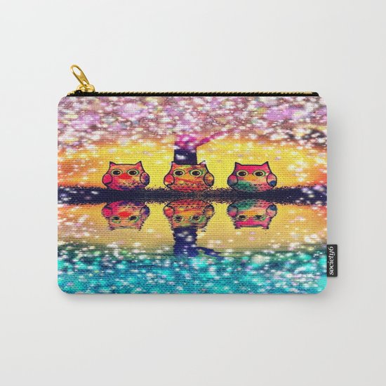 gorgeous owl-266 Carry-All Pouch