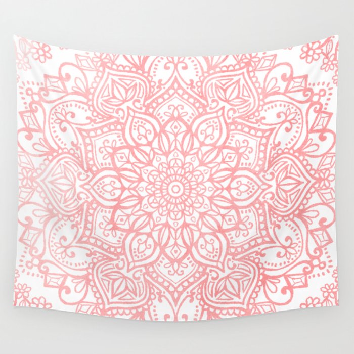 Light pink wall tapestry sales