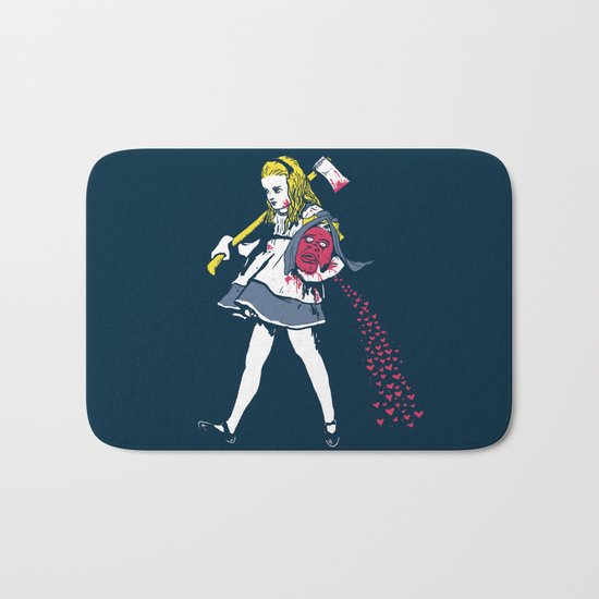 Off With Her Head Bath Mat