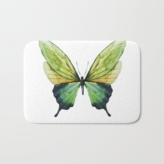 Butterfly 01 Bath Mat