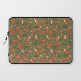 Fox Pattern (large) Laptop Sleeve