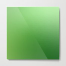 12 Green Gradient Background 220713 Valourine Digital Design Metal Print