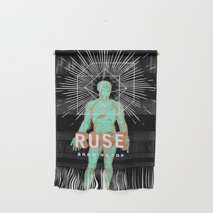 RUSE BREWING - FIGURE Wall Hanging
