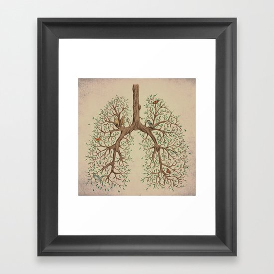 Breathe! Framed Art Print