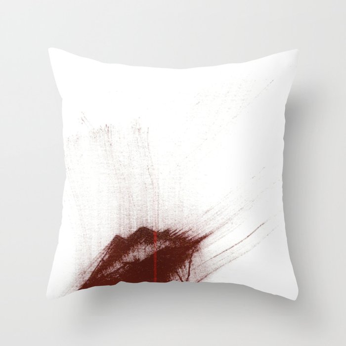 "Your Lips Are Red; Your Skin is Fair" Throw Pillow