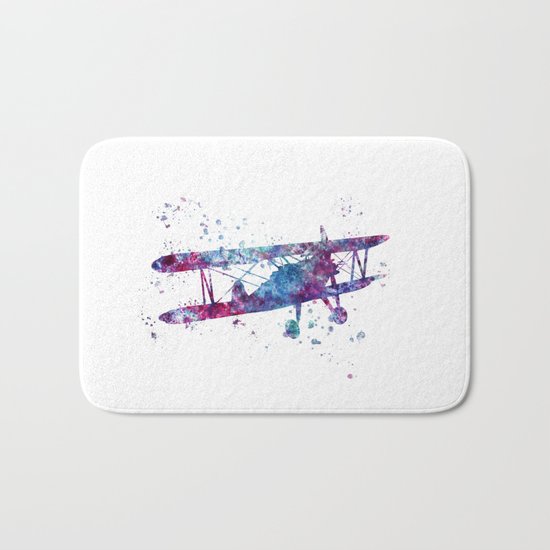 Little Plane Bath Mat