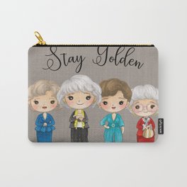 Golden Girls: Stay Golden in Slate  Carry-All Pouch