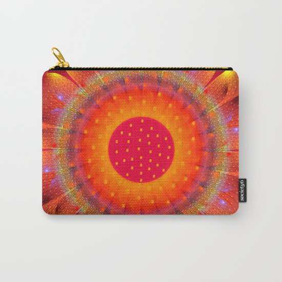 Magical Summer Flower Carry-All Pouch