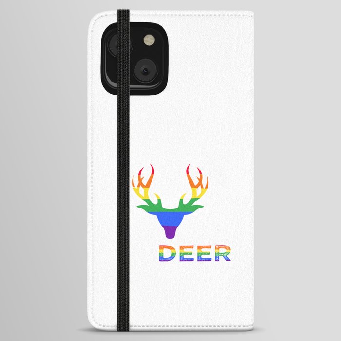 Oh Deer I´m Queer Lgbtq iPhone Wallet Case