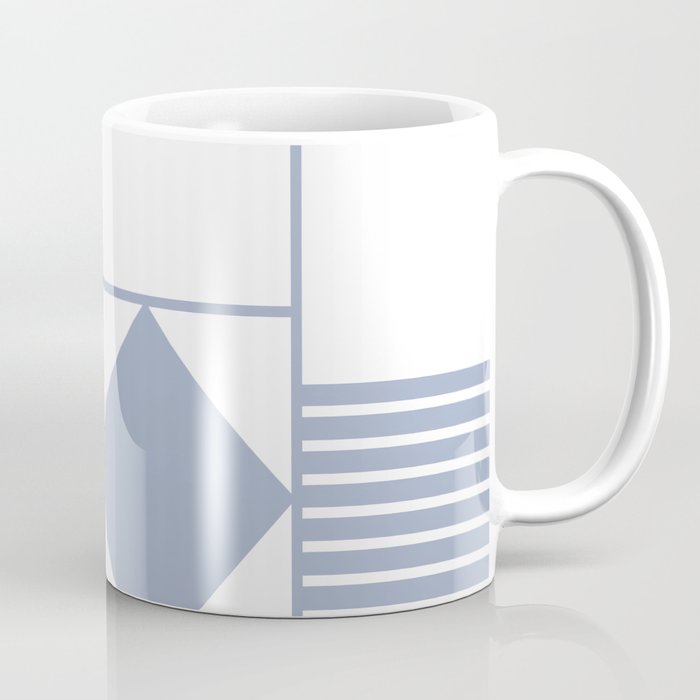 Geometric balance modern shapes composition 21 Coffee Mug