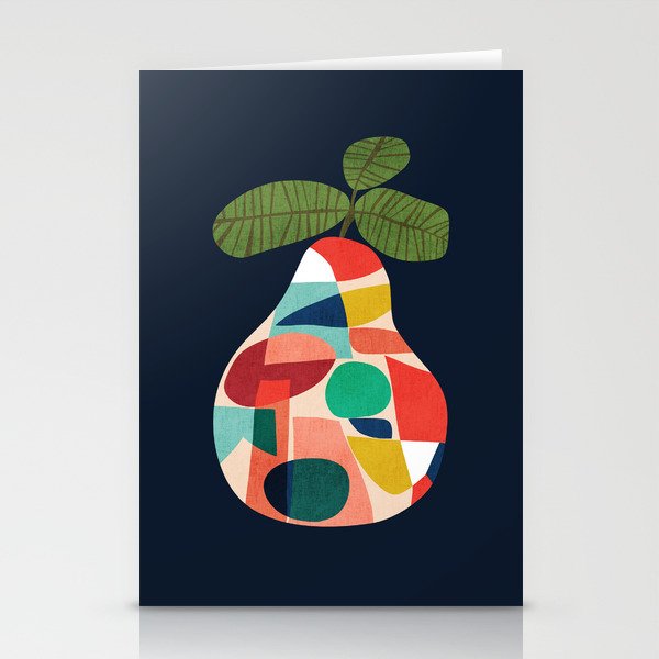 Fresh Pear Stationery Cards