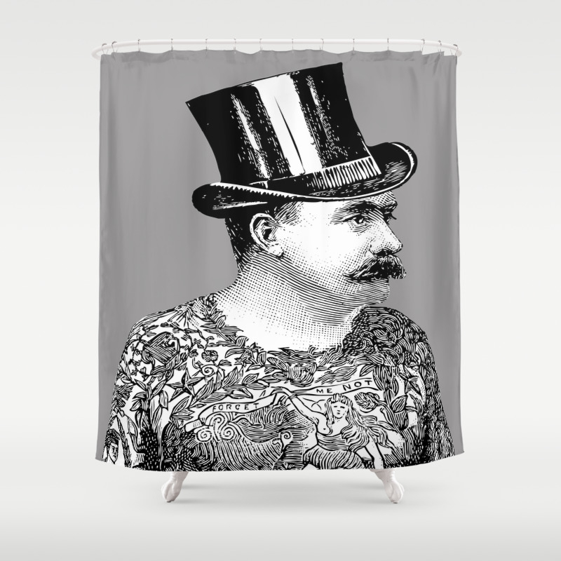 Tattooed Victorian Man Tattooed Man Vintage Tattoos