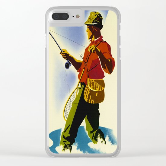Colorado Fly Fishing Travel Clear iPhone Case