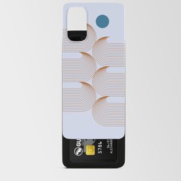 Abstraction_NEW_SUN_HOT_WAVE_OCEAN_LINE_POP_ART_0217B Android Card Case