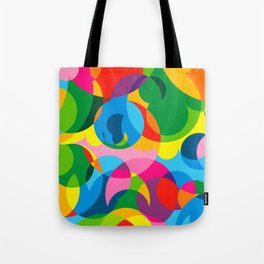 Full Color Abstrackt Artwork Tote Bag