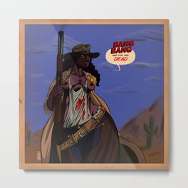 The Sheriff by SirJavier Metal Print