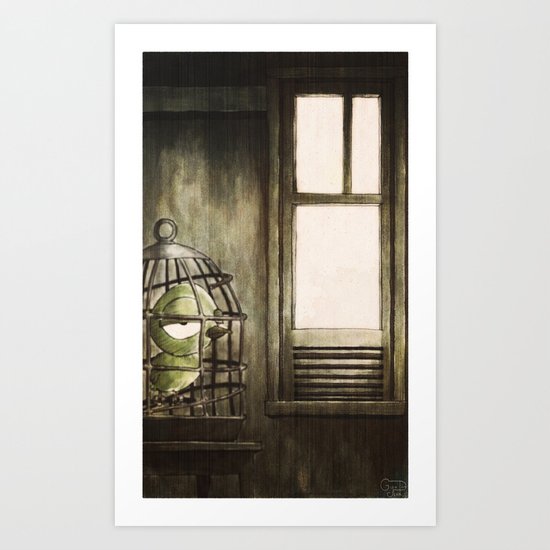 Le Samourai Art Print