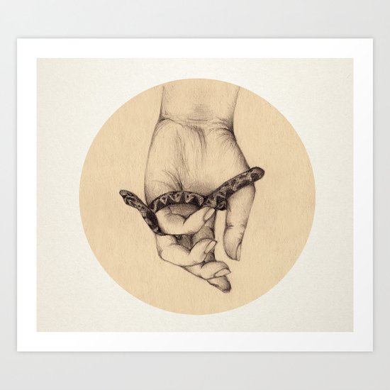 Organic IV Art Print