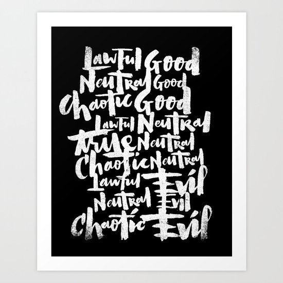 ALIGNMENT Art Print