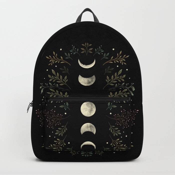 Moonlight Garden - Olive Green Backpack