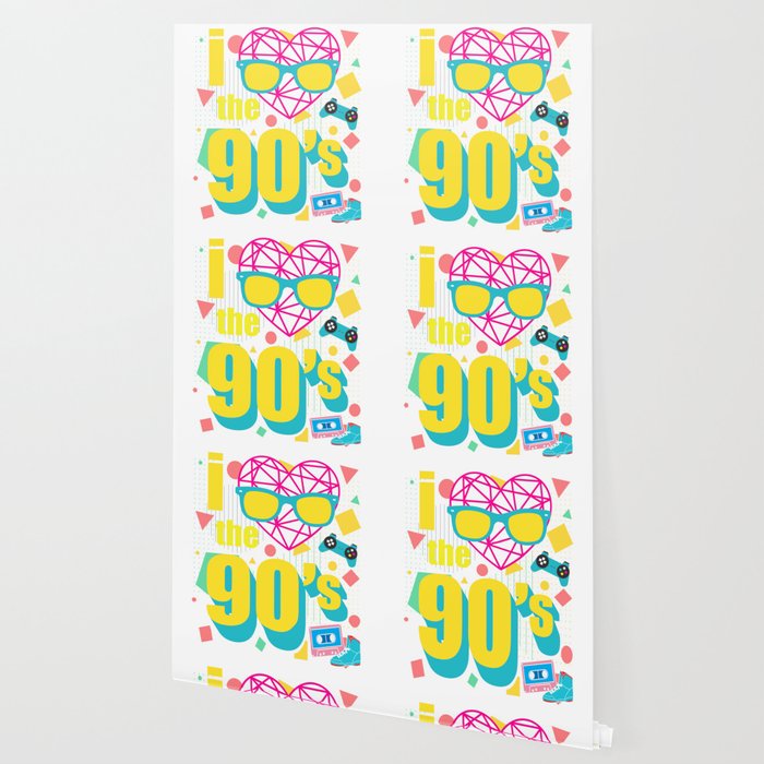 Retro Vintage 90s 90s Vinyl Cassette Gifts Wallpaper By Mrniceguy83 Society6