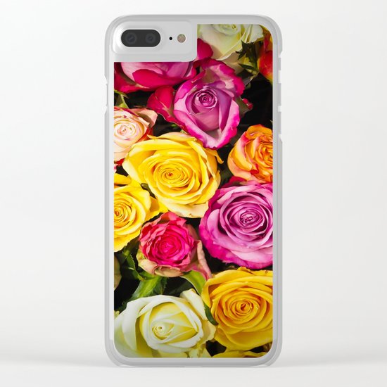 roses Clear iPhone Case