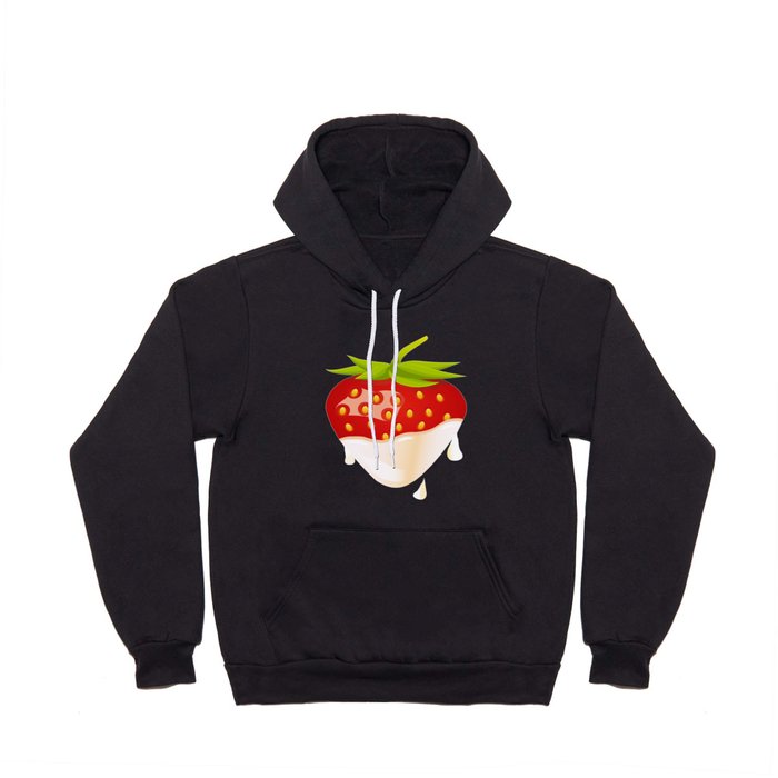 Strawberry covered with cream Hoody