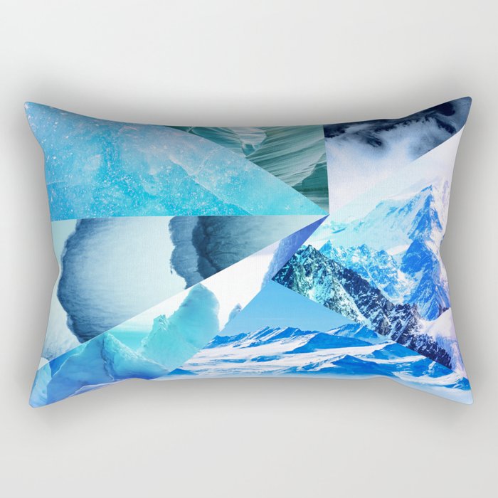 Ice Slice Rectangular Pillow