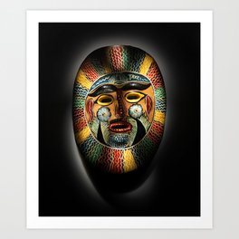 Mask #2 Art Print