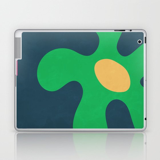 Colorful Abstract Flower Laptop & iPad Skin