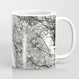 Zurich, Switzerland - Retro City Map Painting Mug
